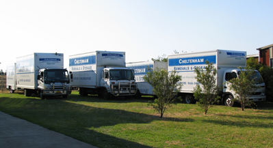 Cheltenham Removals Trucks